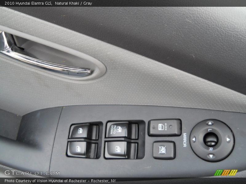 Natural Khaki / Gray 2010 Hyundai Elantra GLS