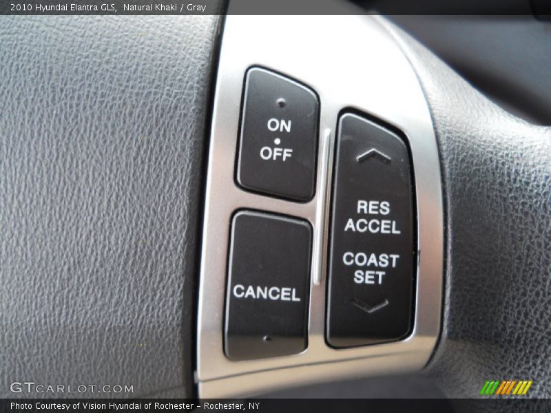 Natural Khaki / Gray 2010 Hyundai Elantra GLS