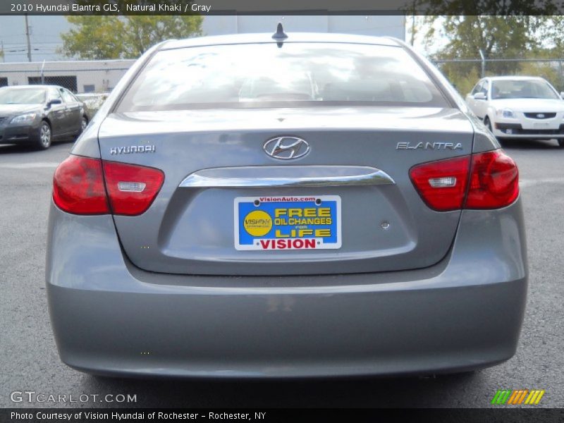 Natural Khaki / Gray 2010 Hyundai Elantra GLS