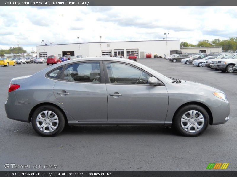 Natural Khaki / Gray 2010 Hyundai Elantra GLS