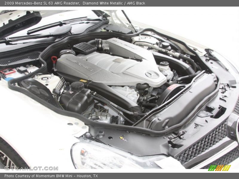  2009 SL 63 AMG Roadster Engine - 6.3 Liter AMG DOHC 32-Valve VVT V8