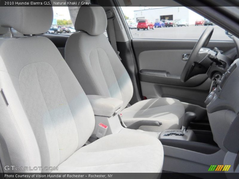 Natural Khaki / Gray 2010 Hyundai Elantra GLS