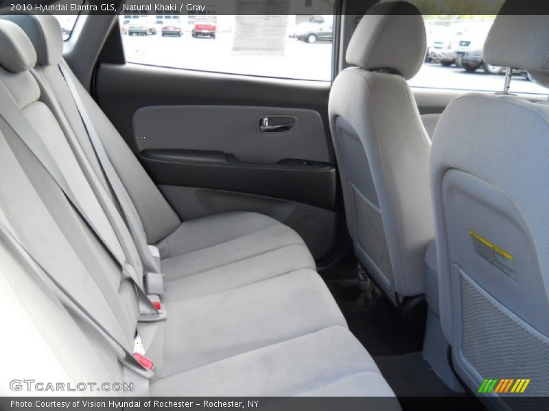 Natural Khaki / Gray 2010 Hyundai Elantra GLS
