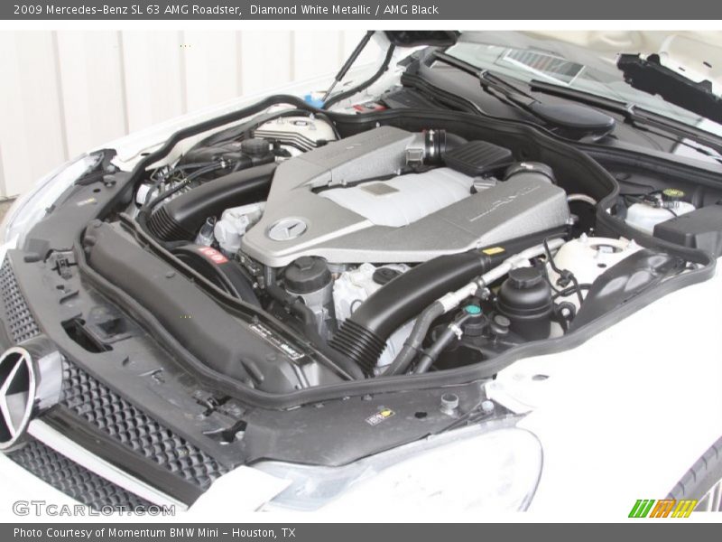  2009 SL 63 AMG Roadster Engine - 6.3 Liter AMG DOHC 32-Valve VVT V8
