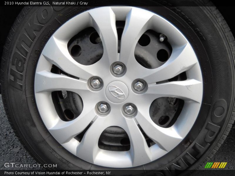 Natural Khaki / Gray 2010 Hyundai Elantra GLS