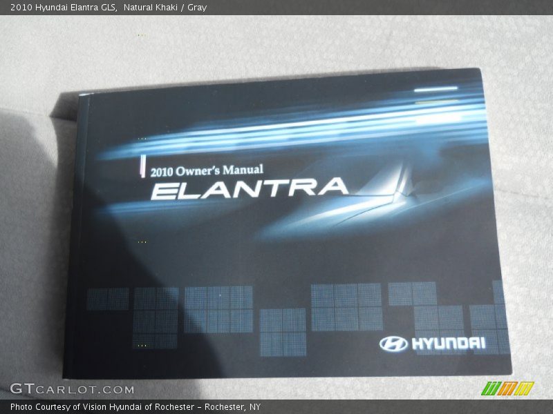 Natural Khaki / Gray 2010 Hyundai Elantra GLS