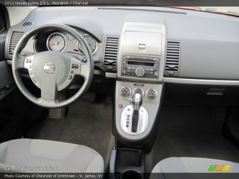 Red Brick / Charcoal 2011 Nissan Sentra 2.0 S
