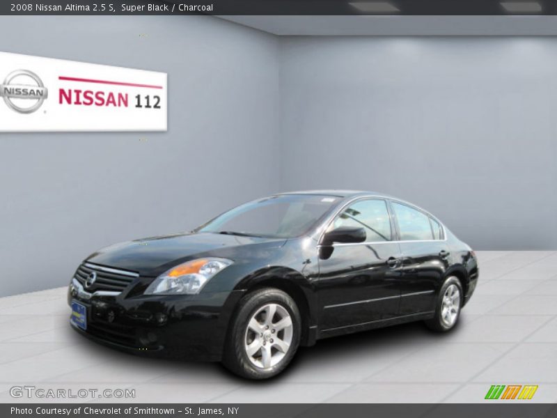 Super Black / Charcoal 2008 Nissan Altima 2.5 S