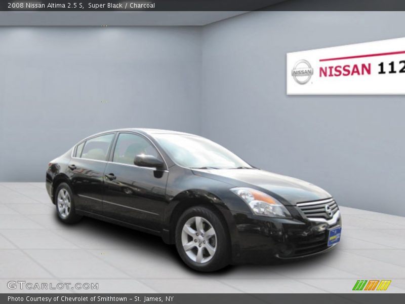 Super Black / Charcoal 2008 Nissan Altima 2.5 S