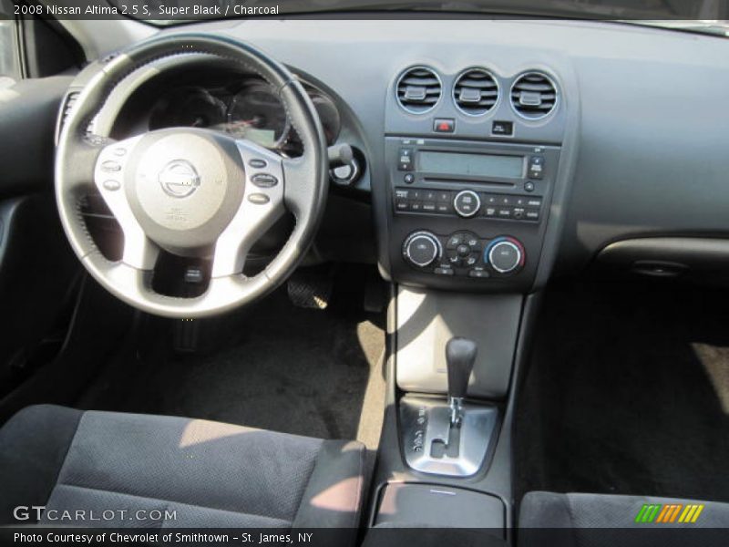 Super Black / Charcoal 2008 Nissan Altima 2.5 S