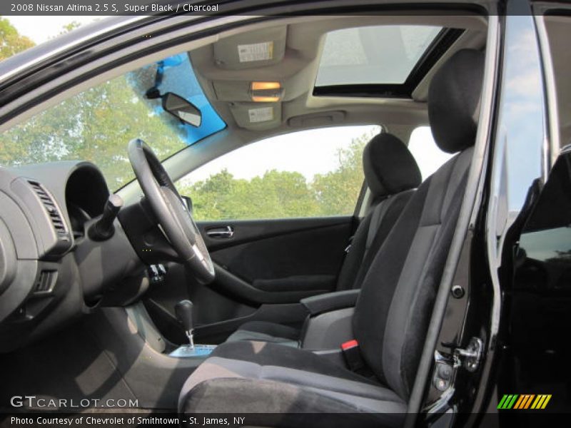 Super Black / Charcoal 2008 Nissan Altima 2.5 S