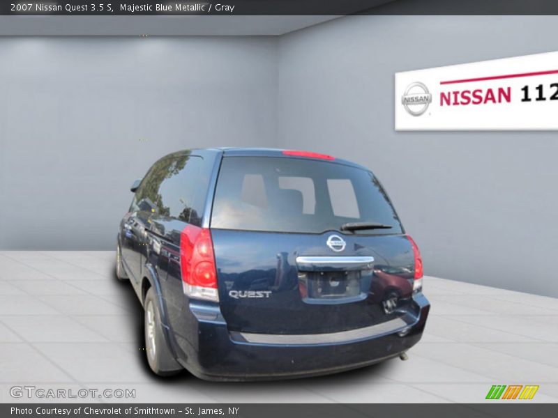 Majestic Blue Metallic / Gray 2007 Nissan Quest 3.5 S