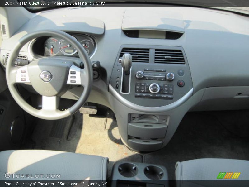 Majestic Blue Metallic / Gray 2007 Nissan Quest 3.5 S
