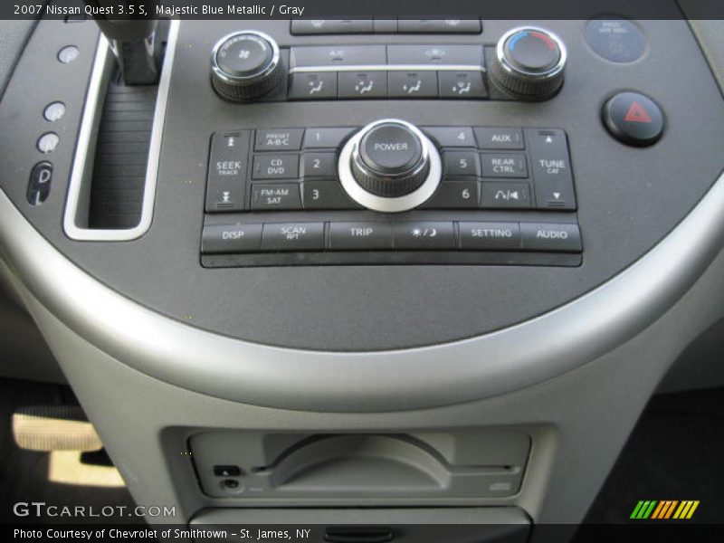 Majestic Blue Metallic / Gray 2007 Nissan Quest 3.5 S