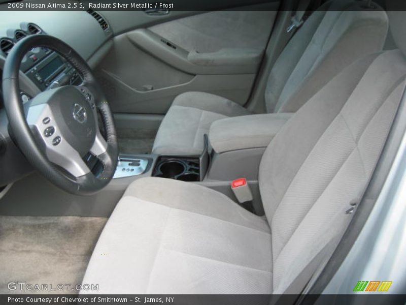 Radiant Silver Metallic / Frost 2009 Nissan Altima 2.5 S