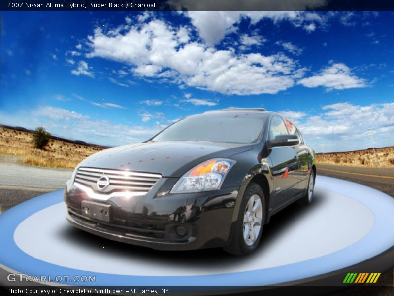 Super Black / Charcoal 2007 Nissan Altima Hybrid