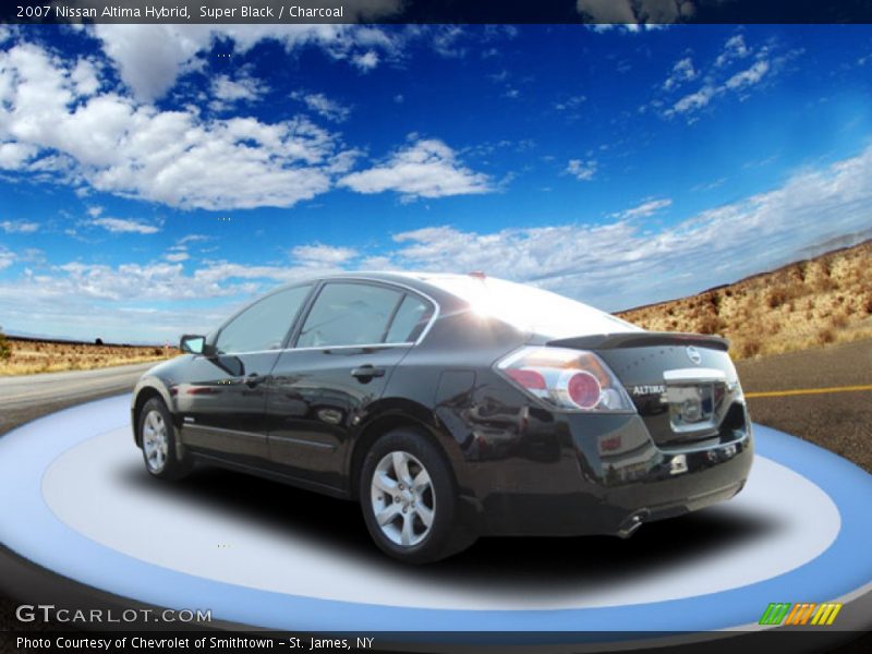 Super Black / Charcoal 2007 Nissan Altima Hybrid