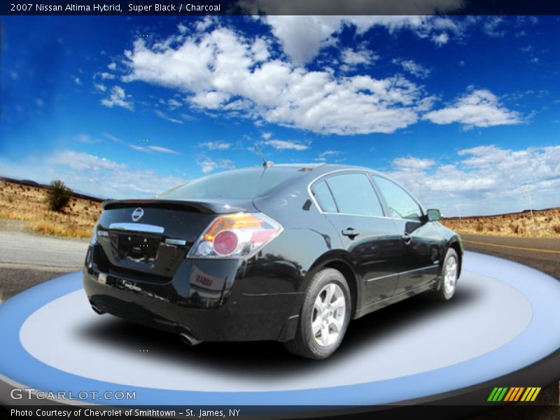 Super Black / Charcoal 2007 Nissan Altima Hybrid