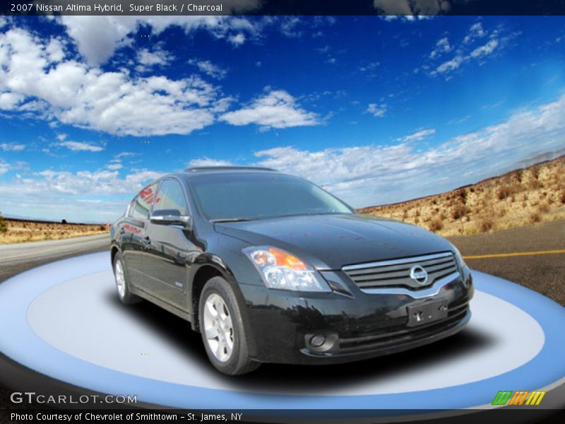 Super Black / Charcoal 2007 Nissan Altima Hybrid