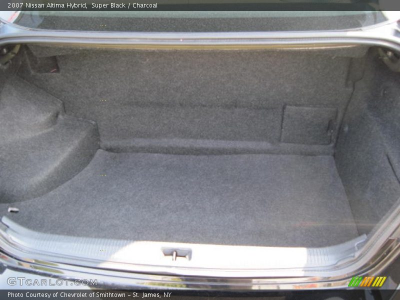 Super Black / Charcoal 2007 Nissan Altima Hybrid