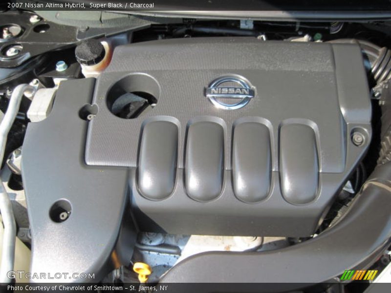 Super Black / Charcoal 2007 Nissan Altima Hybrid