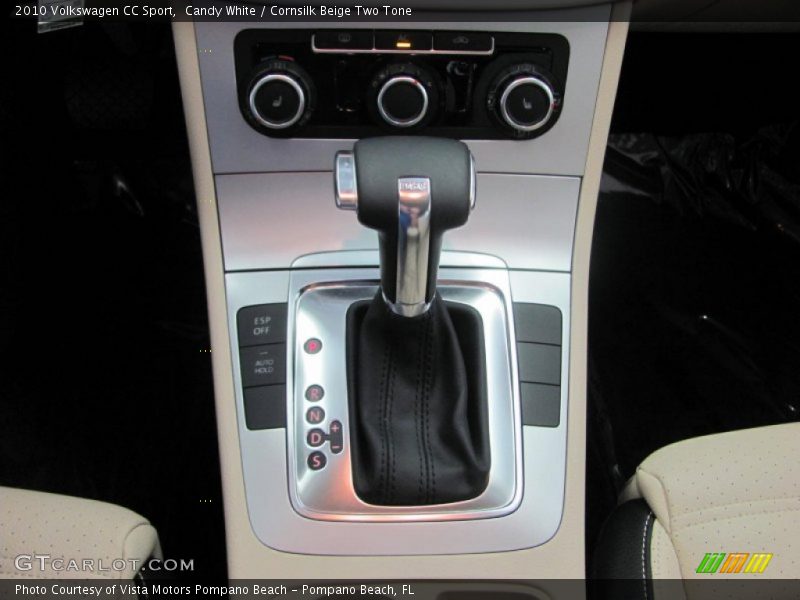 Candy White / Cornsilk Beige Two Tone 2010 Volkswagen CC Sport