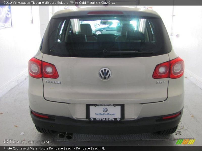 White Gold Metallic / Clay Gray 2010 Volkswagen Tiguan Wolfsburg Edition