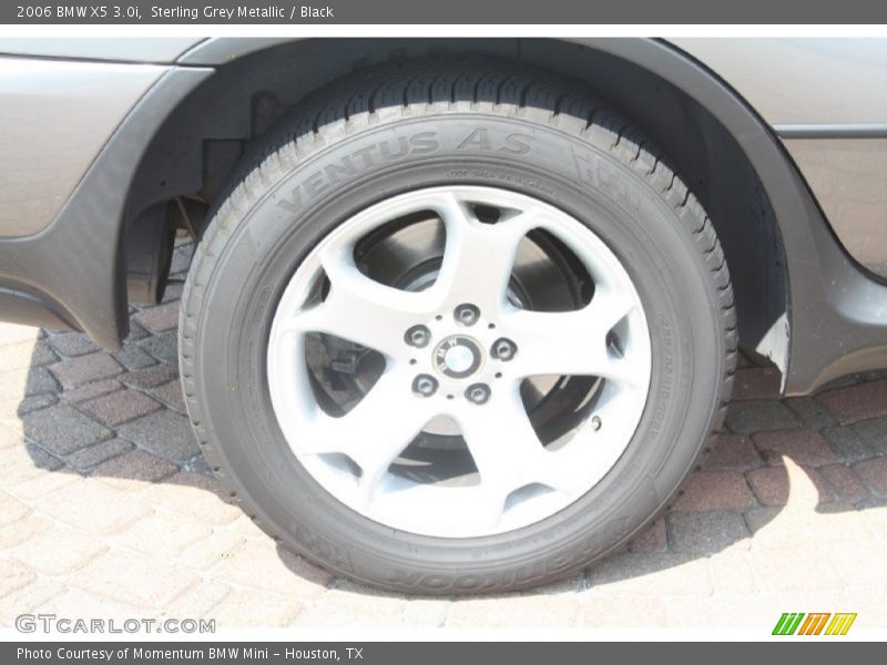 Sterling Grey Metallic / Black 2006 BMW X5 3.0i