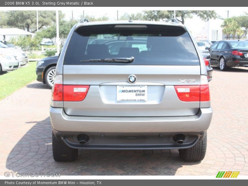 Sterling Grey Metallic / Black 2006 BMW X5 3.0i