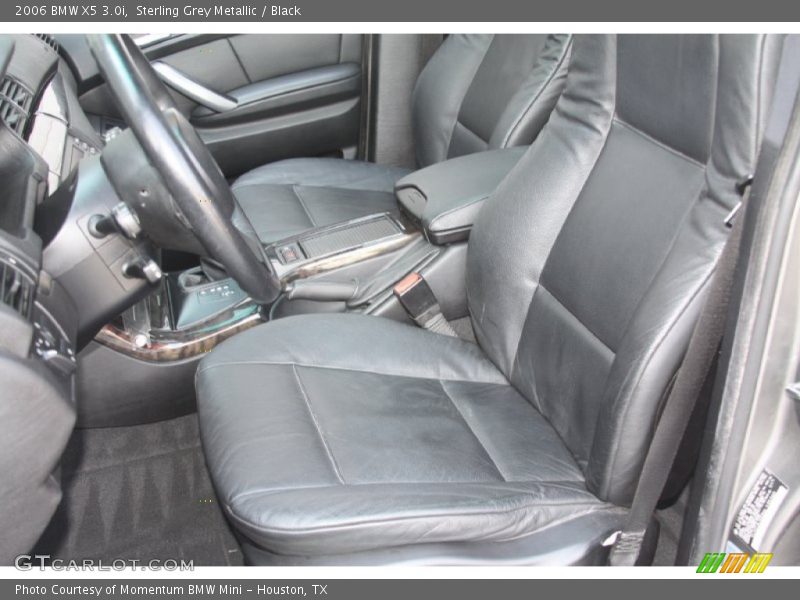 Sterling Grey Metallic / Black 2006 BMW X5 3.0i