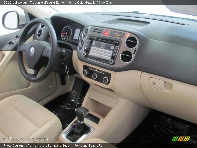 White Gold Metallic / Clay Gray 2010 Volkswagen Tiguan Wolfsburg Edition