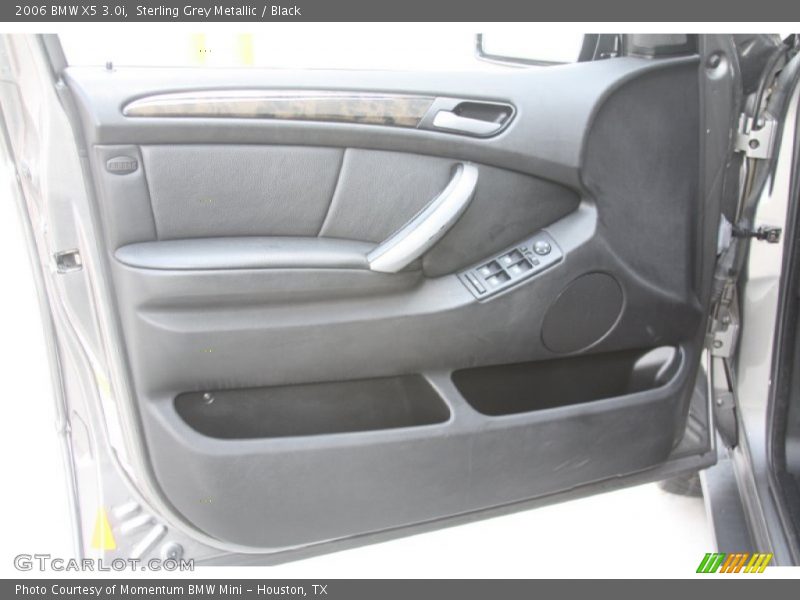 Sterling Grey Metallic / Black 2006 BMW X5 3.0i