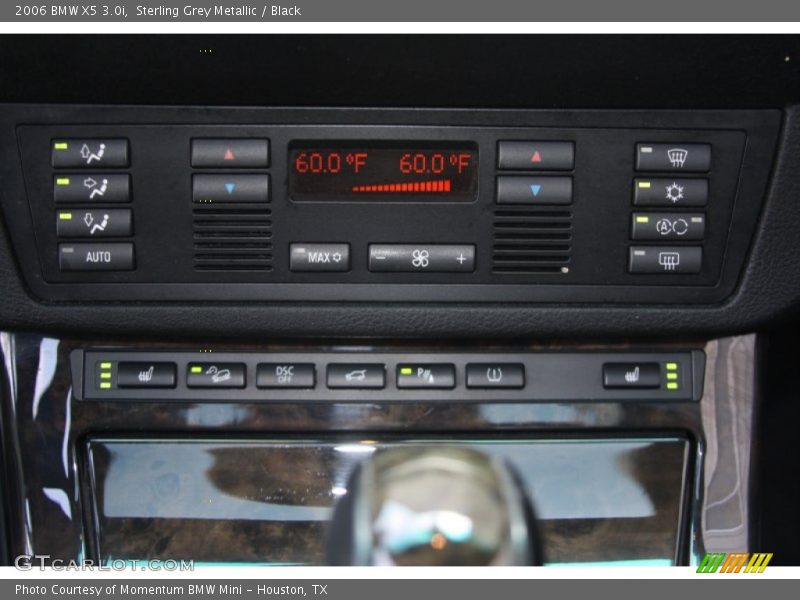 Sterling Grey Metallic / Black 2006 BMW X5 3.0i