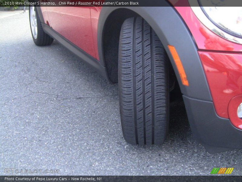 Chili Red / Rooster Red Leather/Carbon Black 2010 Mini Cooper S Hardtop