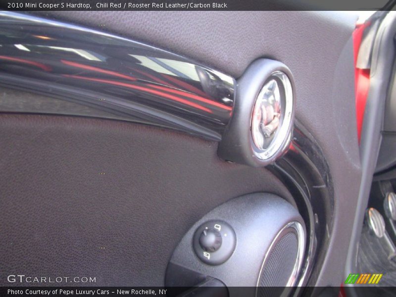 Chili Red / Rooster Red Leather/Carbon Black 2010 Mini Cooper S Hardtop