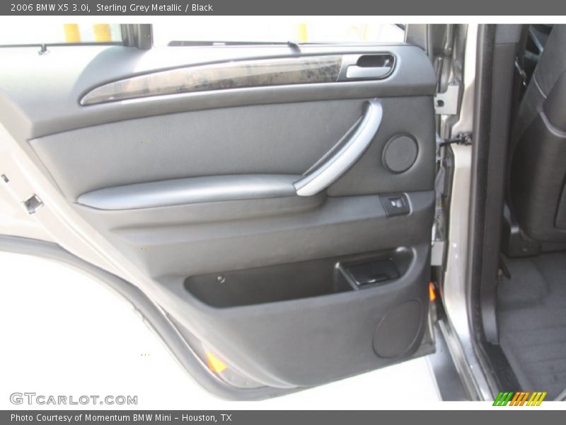 Sterling Grey Metallic / Black 2006 BMW X5 3.0i