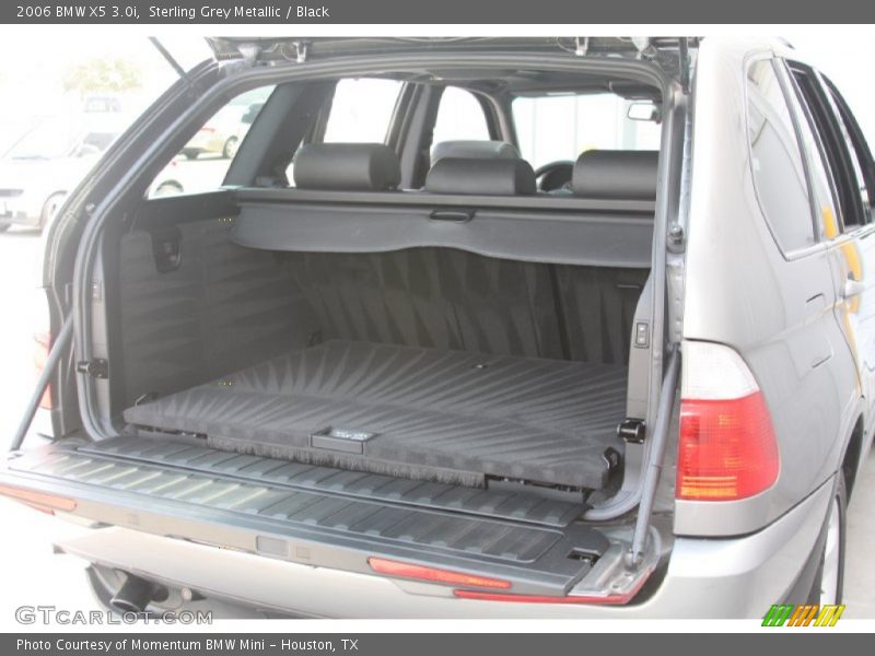 Sterling Grey Metallic / Black 2006 BMW X5 3.0i