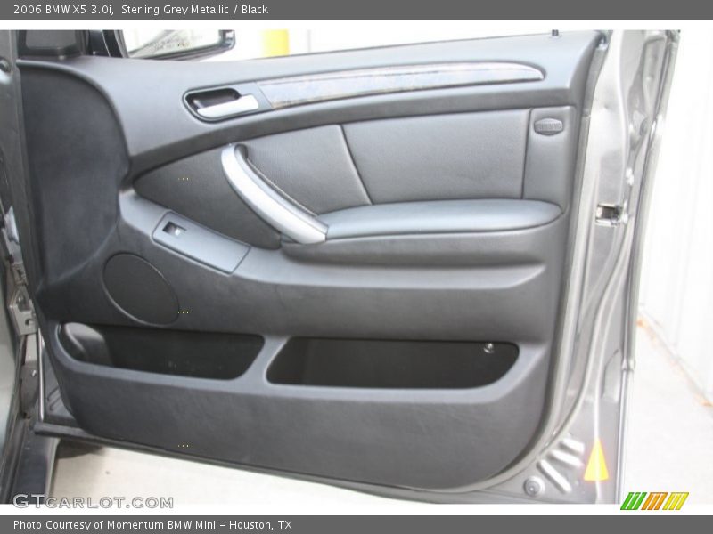 Sterling Grey Metallic / Black 2006 BMW X5 3.0i