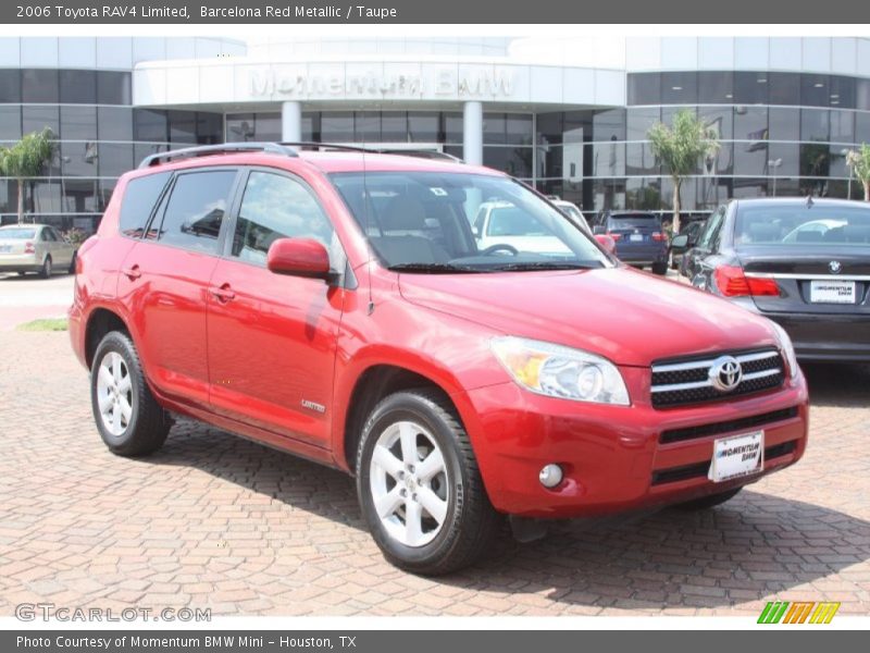 Barcelona Red Metallic / Taupe 2006 Toyota RAV4 Limited
