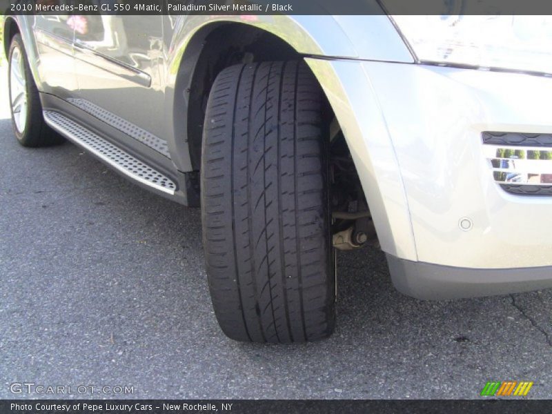 Palladium Silver Metallic / Black 2010 Mercedes-Benz GL 550 4Matic