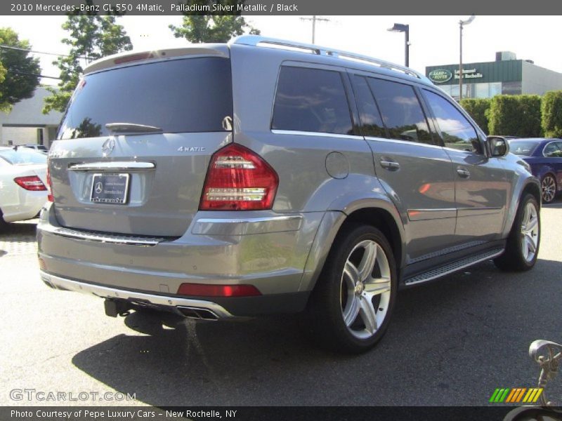 Palladium Silver Metallic / Black 2010 Mercedes-Benz GL 550 4Matic