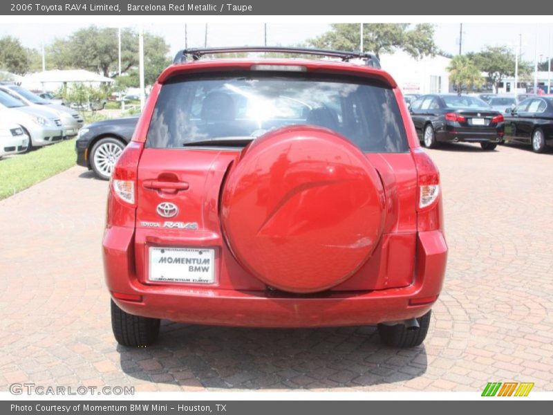 Barcelona Red Metallic / Taupe 2006 Toyota RAV4 Limited