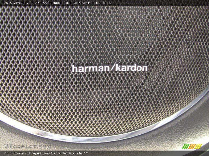 Palladium Silver Metallic / Black 2010 Mercedes-Benz GL 550 4Matic