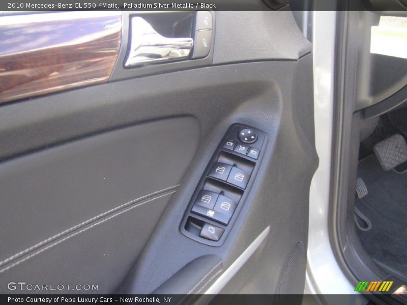 Palladium Silver Metallic / Black 2010 Mercedes-Benz GL 550 4Matic