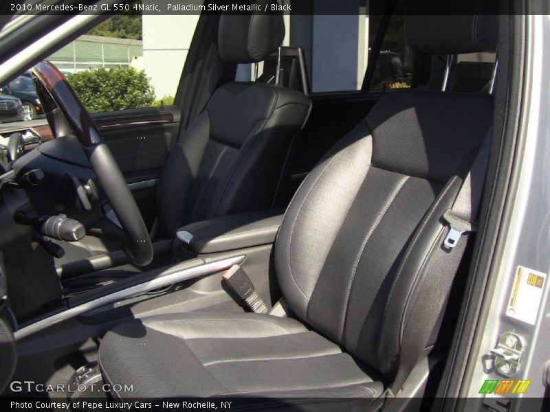 Palladium Silver Metallic / Black 2010 Mercedes-Benz GL 550 4Matic