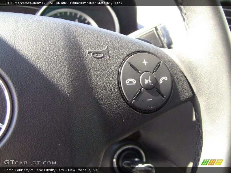 Palladium Silver Metallic / Black 2010 Mercedes-Benz GL 550 4Matic