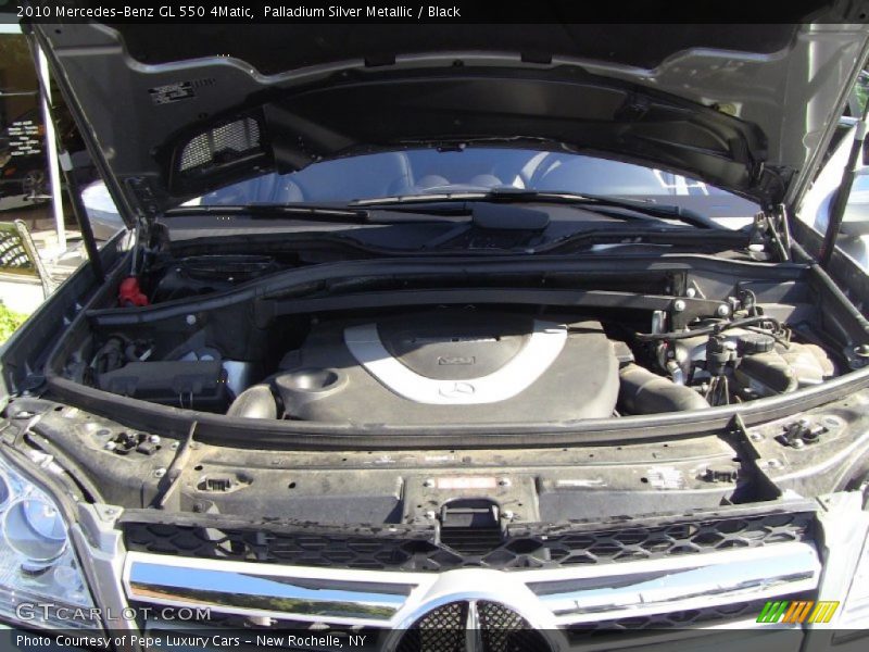 Palladium Silver Metallic / Black 2010 Mercedes-Benz GL 550 4Matic