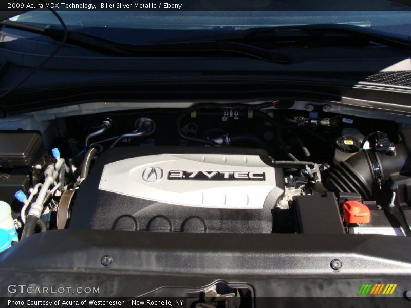 Billet Silver Metallic / Ebony 2009 Acura MDX Technology