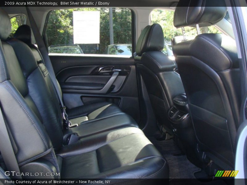 Billet Silver Metallic / Ebony 2009 Acura MDX Technology
