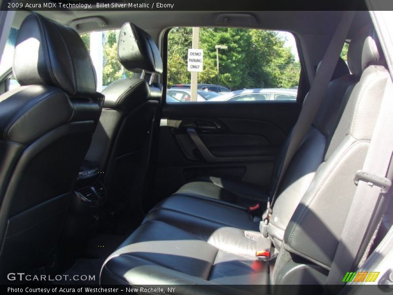 Billet Silver Metallic / Ebony 2009 Acura MDX Technology